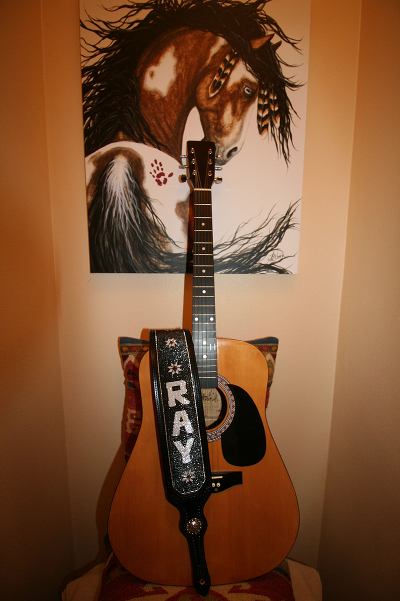 Ray Remington Guitar Strap Front